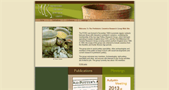 Desktop Screenshot of pcrg.org.uk